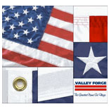 VALLEY FORGE NYLON AMERICAN FLAGS